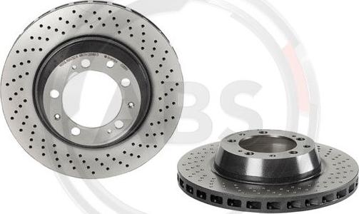 A.B.S. 09.C089.11 - Brake Disc autospares.lv