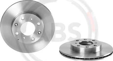 A.B.S. 09.C145.10 - Brake Disc autospares.lv