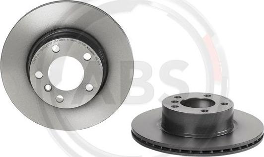A.B.S. 09.C114.11 - Brake Disc autospares.lv