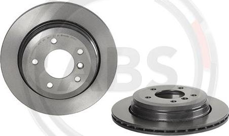 A.B.S. 09.C180.11 - Brake Disc autospares.lv