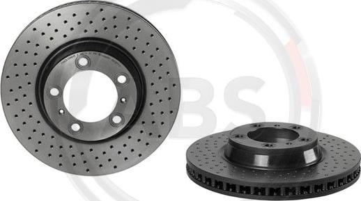 A.B.S. 09.C877.11 - Brake Disc autospares.lv