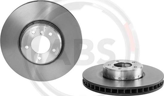 A.B.S. 09.C393.13 - Brake Disc autospares.lv