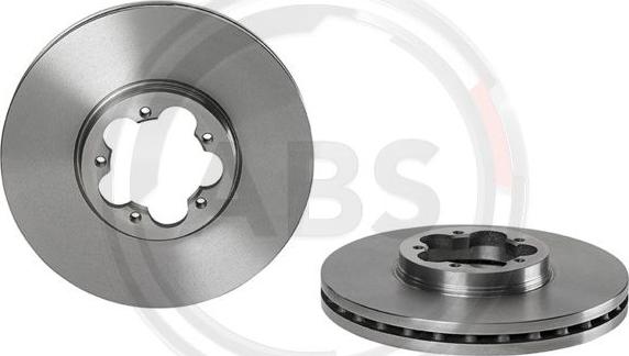 A.B.S. 09.C243.10 - Brake Disc autospares.lv