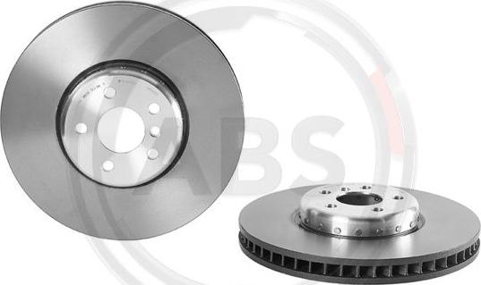 A.B.S. 09.D095.13 - Brake Disc autospares.lv