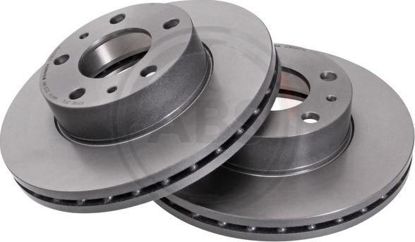 A.B.S. 09.D017.11 - Brake Disc autospares.lv