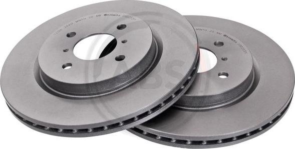 A.B.S. 09.D253.11 - Brake Disc autospares.lv