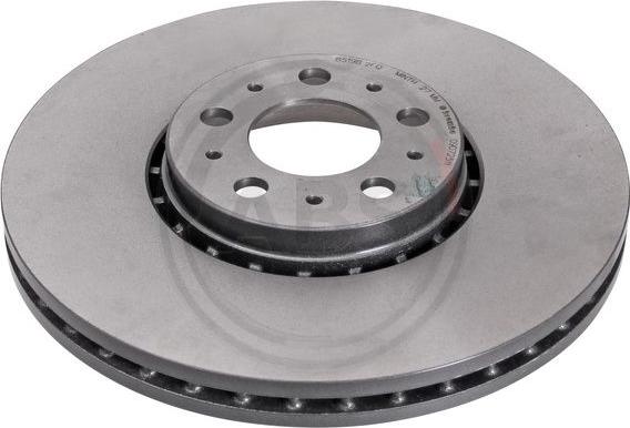 A.B.S. 09.D725.11 - Brake Disc autospares.lv