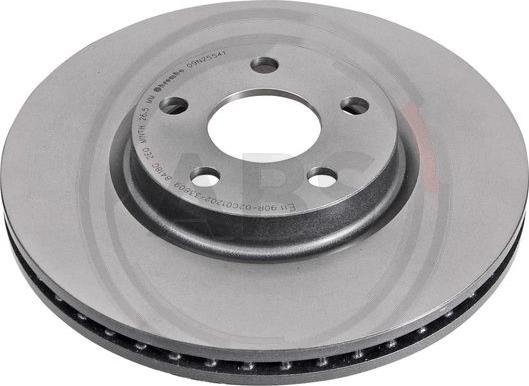 A.B.S. 09.N255.41 - Brake Disc autospares.lv