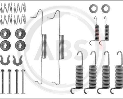 A.B.S. 0526Q - Accessory Kit, brake shoes autospares.lv