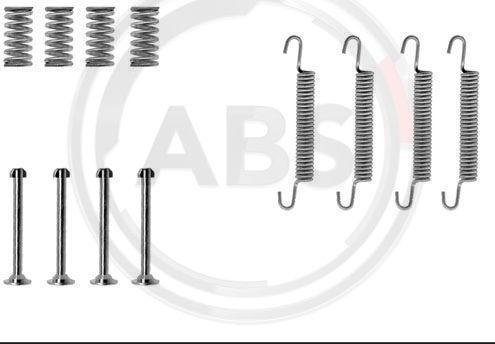 A.B.S. 0667Q - Accessory Kit, parking brake shoes autospares.lv