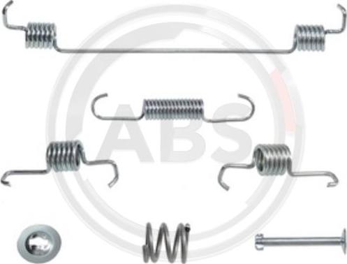 A.B.S. 0018Q - Accessory Kit, brake shoes autospares.lv