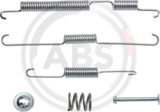 A.B.S. 0024Q - Accessory Kit, brake shoes autospares.lv