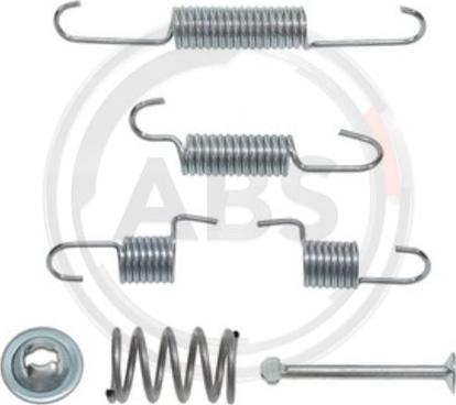 A.B.S. 0025Q - Accessory Kit, brake shoes autospares.lv