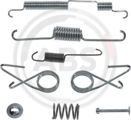 A.B.S. 0022Q - Accessory Kit, brake shoes autospares.lv