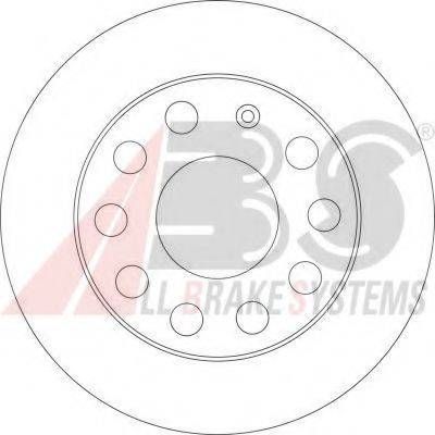 A.B.S. 17520 OE - Brake Disc autospares.lv