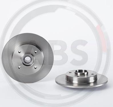 A.B.S. 08.9512.27 - Brake Disc autospares.lv