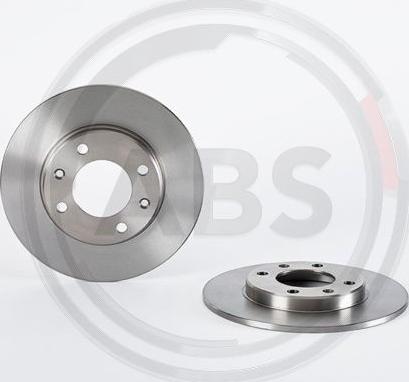 A.B.S. 08.9602.10 - Brake Disc autospares.lv