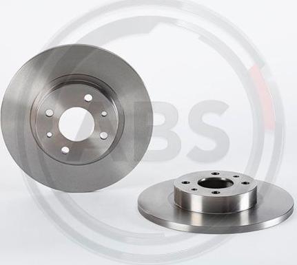 A.B.S. 08.9621.14 - Brake Disc autospares.lv