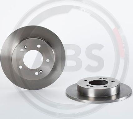 A.B.S. 08.9081.20 - Brake Disc autospares.lv