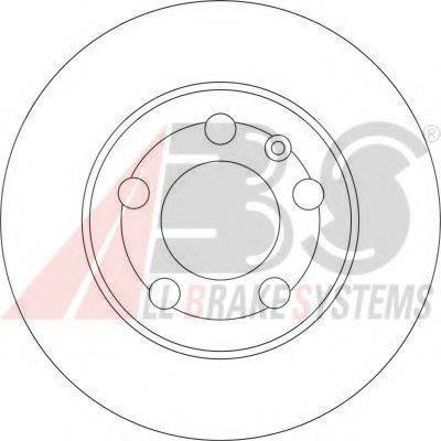 A.B.S. 17009 OE - Brake Disc autospares.lv