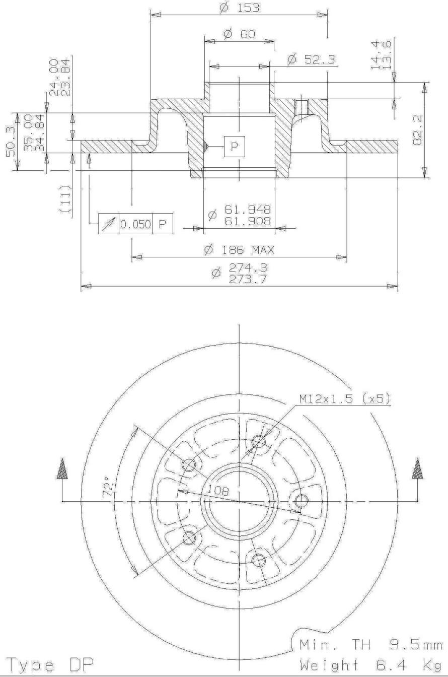 A.B.S. 08.9792.10 - Brake Disc autospares.lv