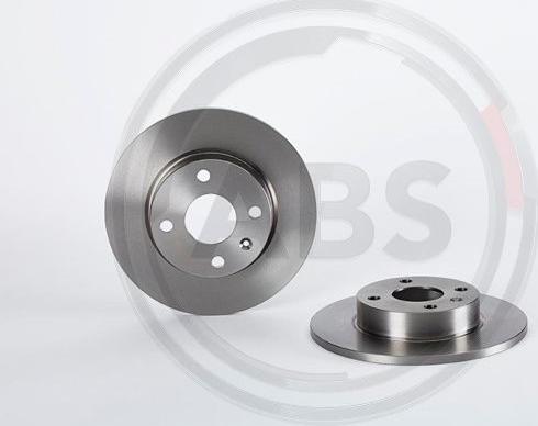 A.B.S. 08.9739.10 - Brake Disc autospares.lv