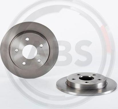 A.B.S. 08.4931.10 - Brake Disc autospares.lv