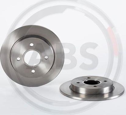 A.B.S. 08.4931.24 - Brake Disc autospares.lv