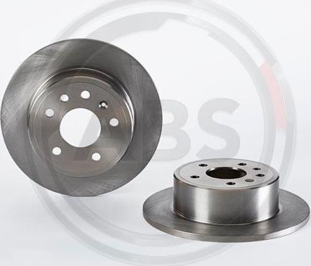 A.B.S. 08.4927.10 - Brake Disc autospares.lv