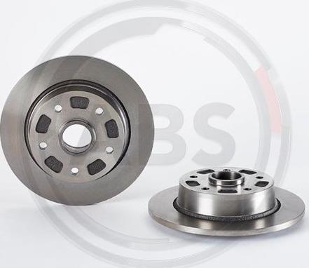 A.B.S. 08.5953.10 - Brake Disc autospares.lv