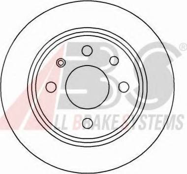 A.B.S. 16114 OE - Brake Disc autospares.lv