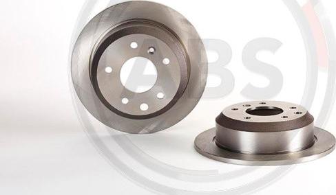 A.B.S. 08.5530.10 - Brake Disc autospares.lv