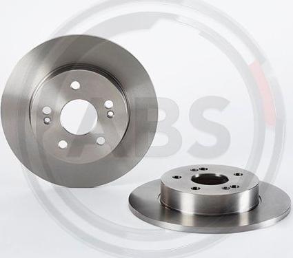 A.B.S. 08.5645.10 - Brake Disc autospares.lv