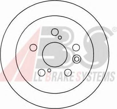 A.B.S. 15990 OE - Brake Disc autospares.lv