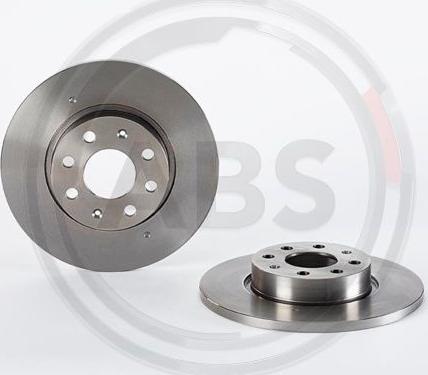 A.B.S. 08.5086.34 - Brake Disc autospares.lv