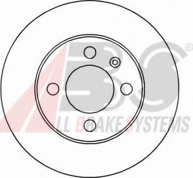 A.B.S. 15935 OE - Brake Disc autospares.lv