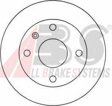 A.B.S. 15965 OE - Brake Disc autospares.lv