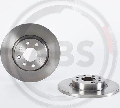 A.B.S. 08.5186.20 - Brake Disc autospares.lv