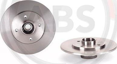 A.B.S. 08.5834.37 - Brake Disc autospares.lv
