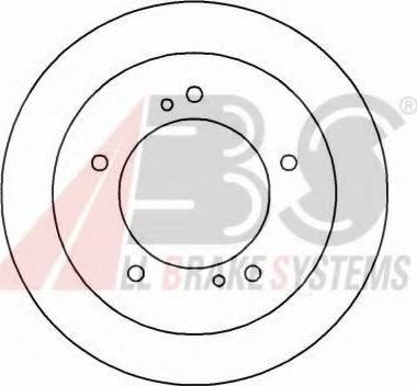 A.B.S. 15988 OE - Brake Disc autospares.lv