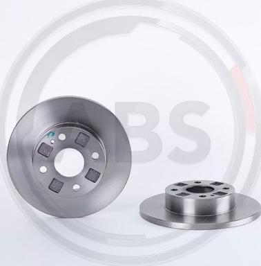 A.B.S. 08.5796.10 - Brake Disc autospares.lv