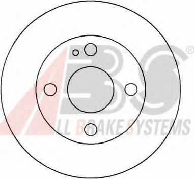 A.B.S. 16225 OE - Brake Disc autospares.lv