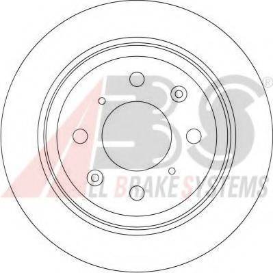 A.B.S. 16192 OE - Brake Disc autospares.lv