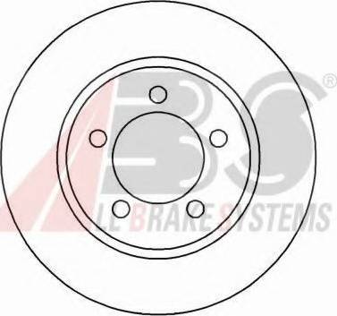 A.B.S. 16569 OE - Brake Disc autospares.lv