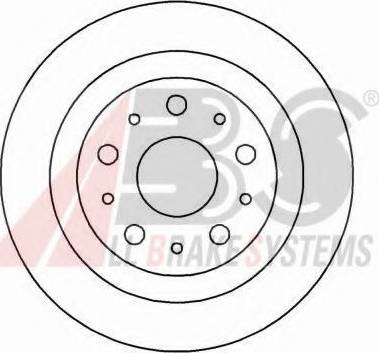 A.B.S. 16583 OE - Brake Disc autospares.lv