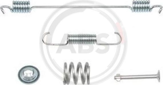 A.B.S. 0889Q - Accessory Kit, brake shoes autospares.lv