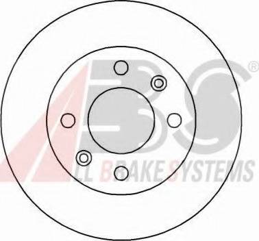 A.B.S. 15112 OE - Brake Disc autospares.lv