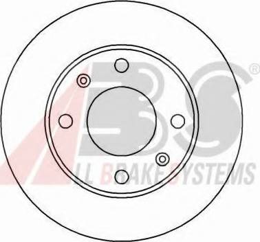 A.B.S. 15315 OE - Brake Disc autospares.lv