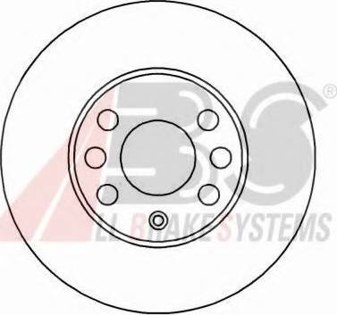 A.B.S. 16951 OE - Brake Disc autospares.lv