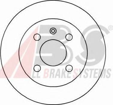 A.B.S. 16954 OE - Brake Disc autospares.lv